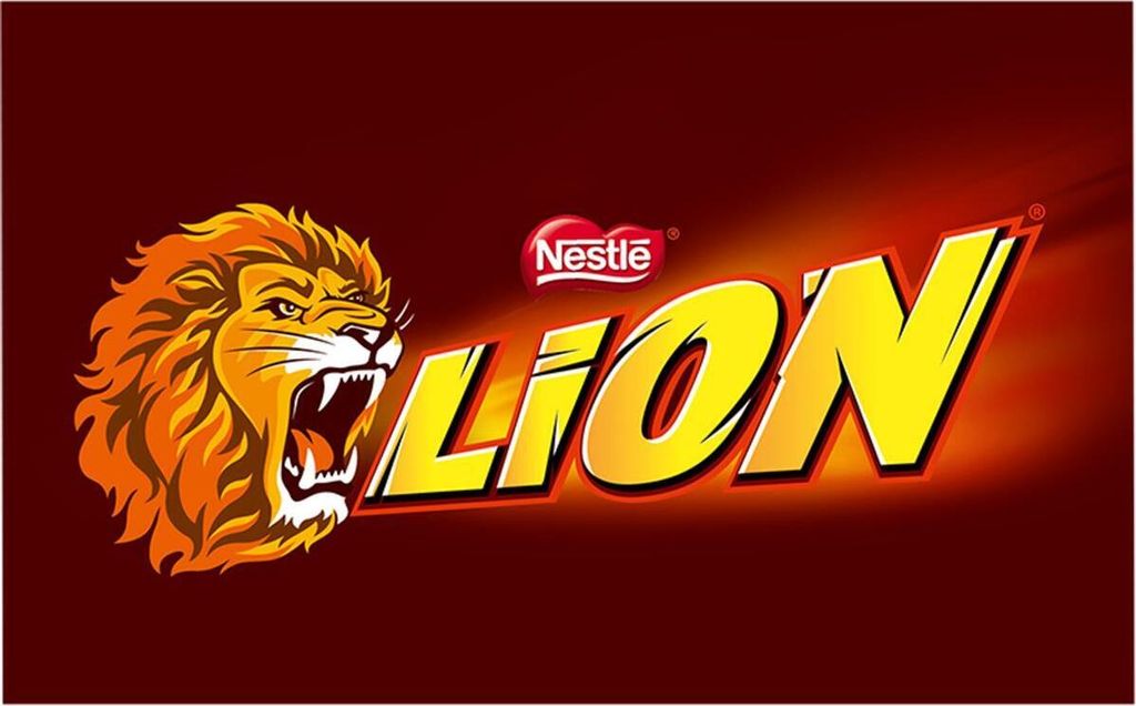 Logo Nestlé Lion — marka, przy której pracował Aleksander Serdiukow