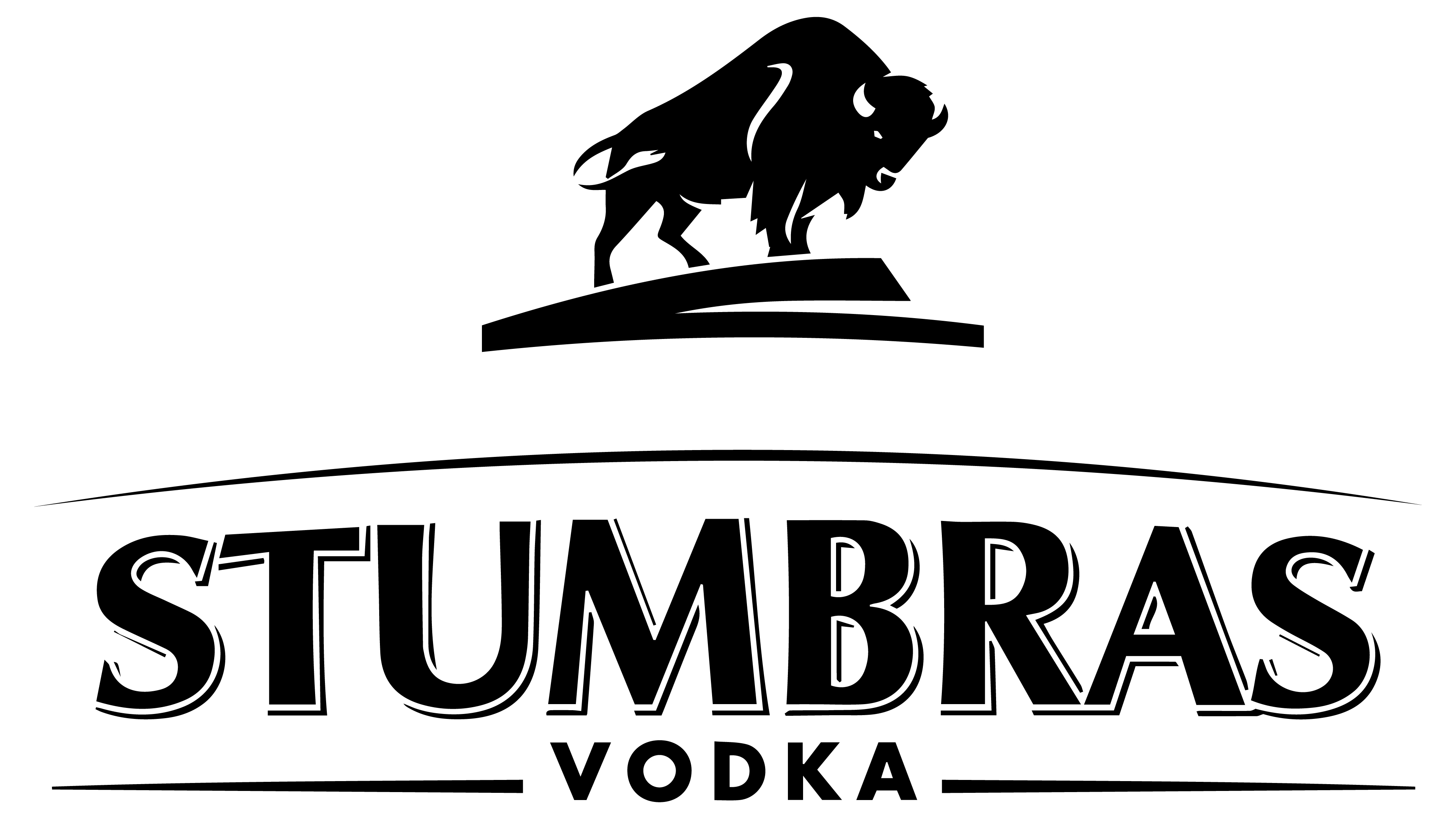Logo Stumbras Vodka — marka, przy której pracował Aleksander Serdiukow